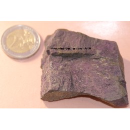 purpurite pierre brut