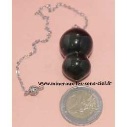 pendule obsidienne oeil celeste du Mexique