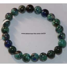 Bracelet Boules 8mm Azurite...