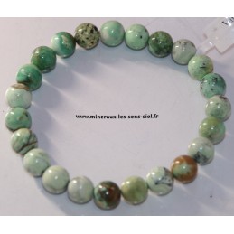 Bracelet Boules 8mm Variscite