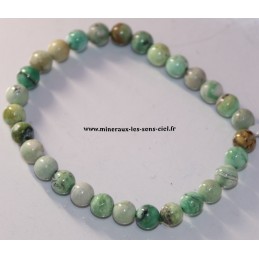 Bracelet Boules 6mm Variscite