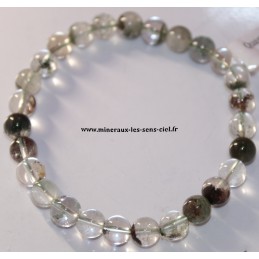 Bracelet Boules 8mm Quartz Chlorite