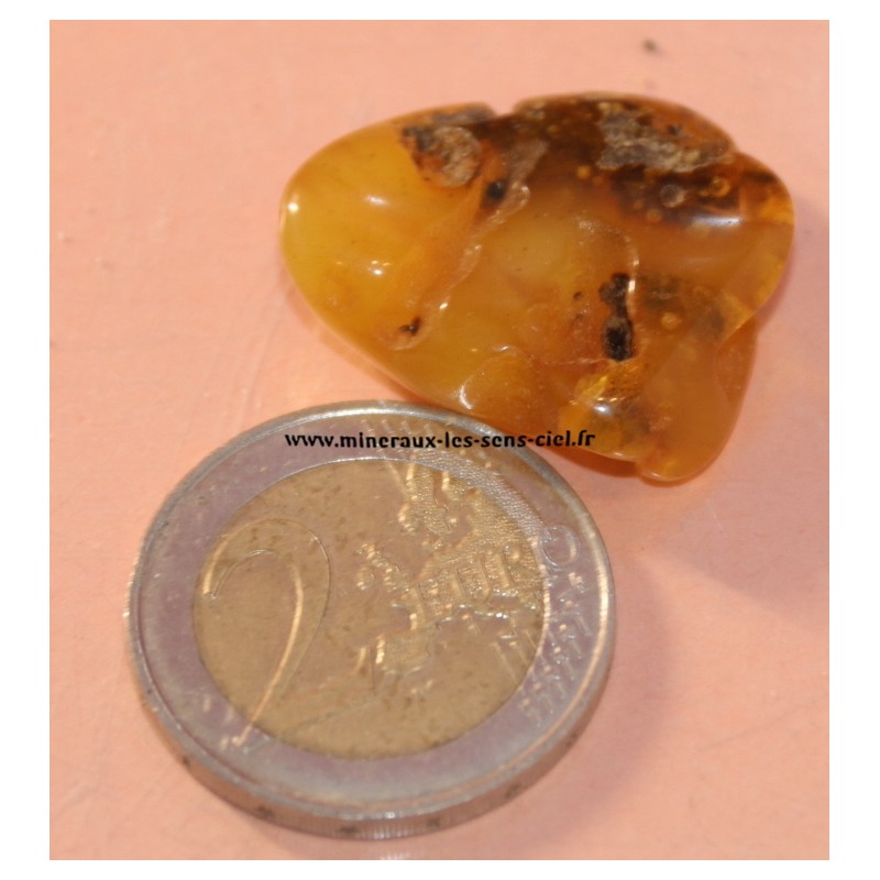 ambre naturel pierre roulée