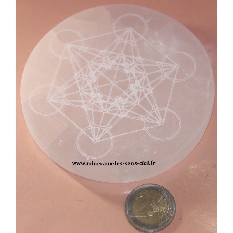 dalle selenite 10cmm metatron