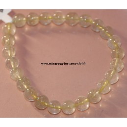 Bracelet Boules 8mm Quartz...