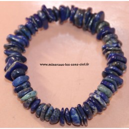 Bracelet Baroque poli Lapis...