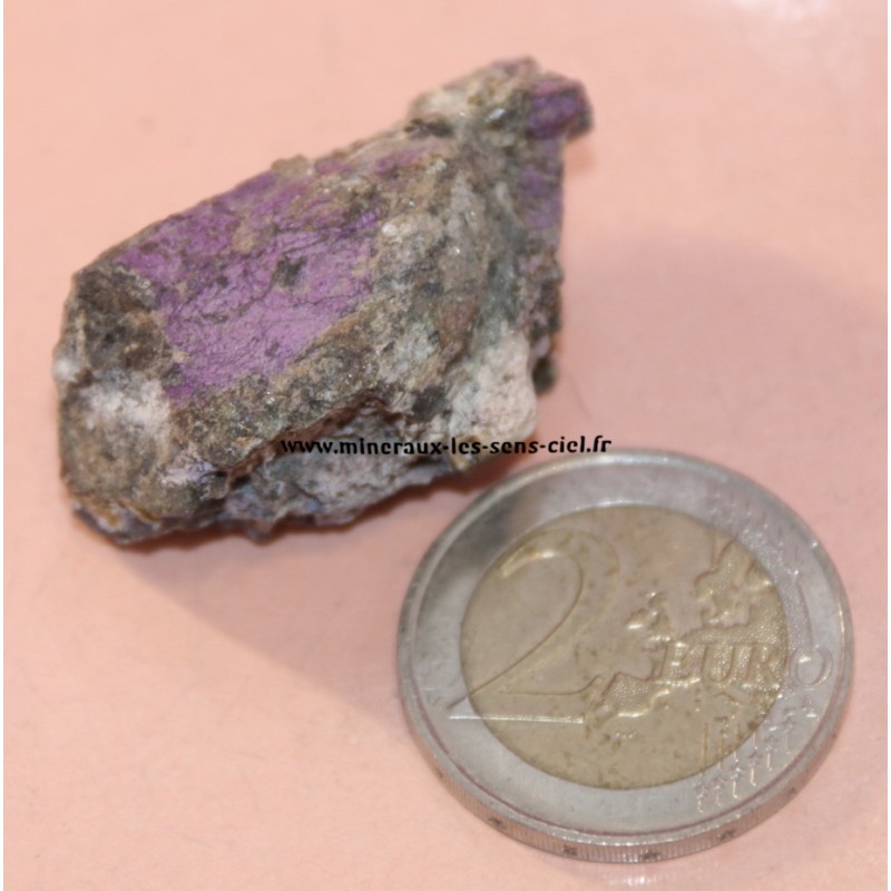 purpurite pierre brut