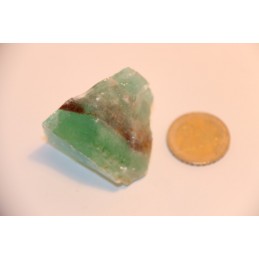 Calcite verte pierre brute