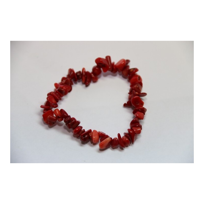 Bracelet Baroque Corail Rouge