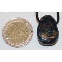 pendentif goutte azurite malachite
