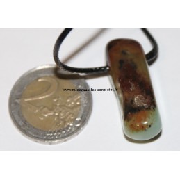 pendentif chrysoprase qualité extra pierre roulée