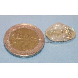 citrine petite pierre roulée