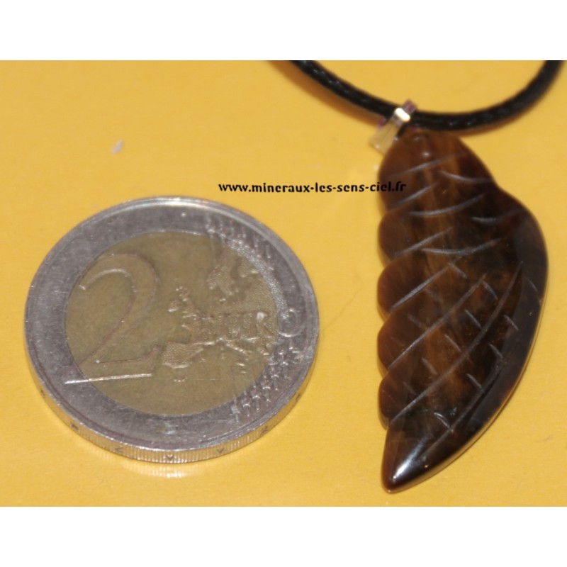 pendentif aile d'ange pierre oeil de tigre pendentif aile d'ange pierre oeil de tigre