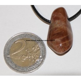 pendentif feldspath pierre roulée