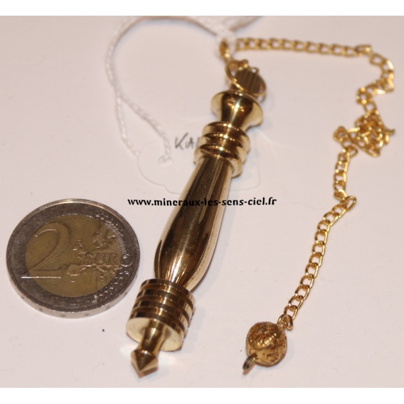 pendule karnak Isis en laiton