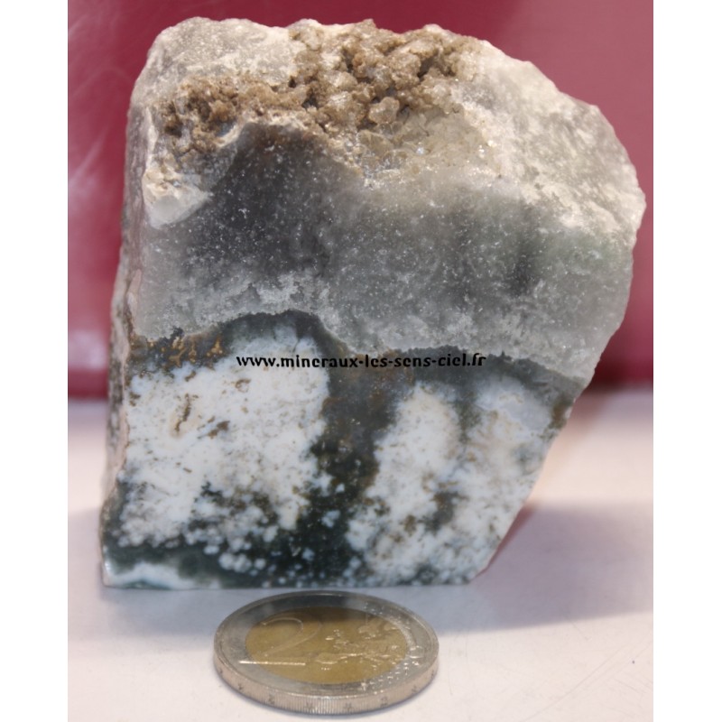 jaspe océan brut poli