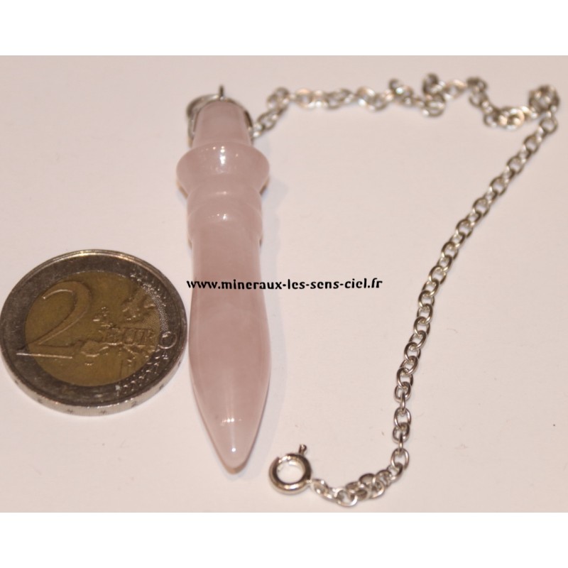 pendule mini thot quartz rose