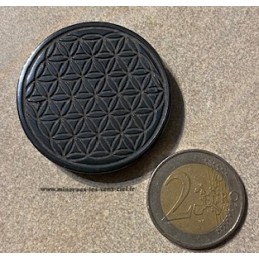 Fleur de vie 40mm en Hématite