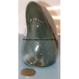 bloc jaspe polychrome poli du Madagascar