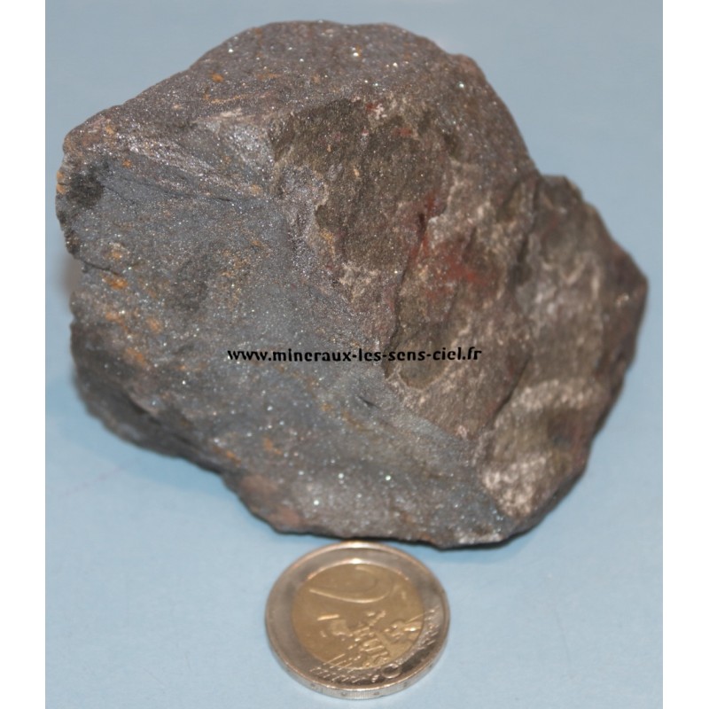 bloc hématite pierre brute