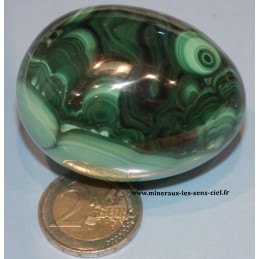 oeuf pierre malachite du Congo