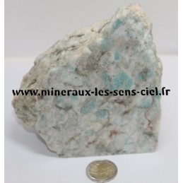 Bloc Amazonite Brut poli