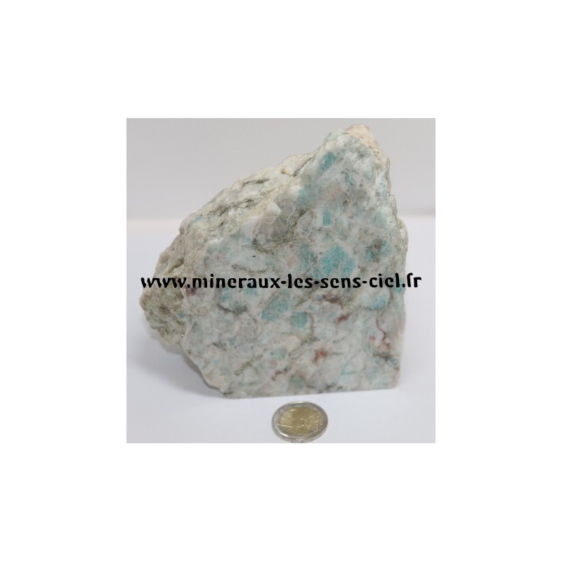 Bloc Amazonite Brut poli