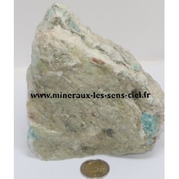 Bloc Amazonite Brut poli