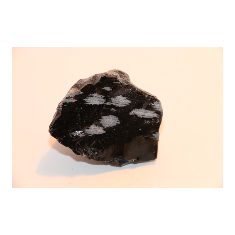 Obsidienne mouchetée brutes